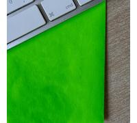 Luminous Flourescent Vivid dayglow Neon Card Yellow, Pink Orange, Red, Green, 300gsm (380microns), A2, A3, A4 for Posters, Craft, Schools and Display (Green, 10x A2 (420x594mm))
