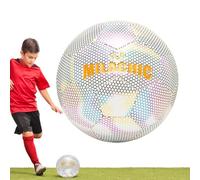 Luminous Football - Reflective Luminous Football | Luminous Football for Children | Reusable Glow in the Dark Football | Football Toy with Light Reflection | Luminous Foot
