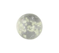 Luminous Glass Balls 16mm for Pinball Machine Console Game, 10pcs Glow in The Dark Marbles for Tabletop Games and Parent-Child Play(transparent)