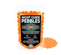 Luminous Glow Stones | Stepping Rocks Aquarium Decor - Luminous Glow Dark Garden - for Fish Tank Aquarium Landscape Patio Balcony Walkway Pathway Park