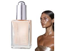 Luminous Highlighter for Face and Body, Liquid Highlighter & Illuminator Makeup, Multi-Use Shimmer Makeup, Easy Blend,Shiny Diamond Face Glitter for Festive Party (04#)