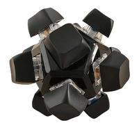 Luminous Keyboard Fidget Toy for Adults, 12-Key Mechanical Clicker with LED Light - Stress Relief Sensory Desk Toy, Anti-Anxiety Pressure Reducer, Gifts for Office or Home