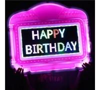 Luminous LED Club Bottle Display Handheld RGB Color Billboard with APP-Driven Scrolling Messages for VIP Service Nightclub Party Bar