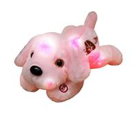 Luminous LED Dog Soft Toy Friendly for Sensitive Skin, Soft | Plush Animal Glow in the Dark and Bright Night Light for Bedroom G