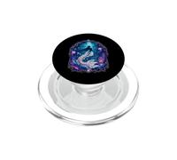 Luminous Mermaid Ocean Moon Jellyfish Fantasy Art PopSockets PopGrip for MagSafe