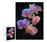 Luminous Orchid Blossoms Jigsaw Puzzle for Adults And Families, 500 PCS, A Creative Way to Unwind after A Busy Day, for Quiet Evenings