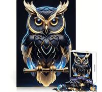 Luminous Owl Puzzle for Teenagers 1000 Pieces Strong Memory Accurate Edge Joyful Challenge Wall Art (50x75cm)