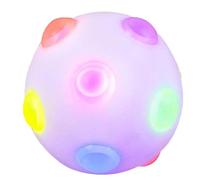 Luminous Pet Ball - Flashing Ball for Dogs Stretchy | Interactive Dog Training Ball Chew Resistant and Safe, Random Colors