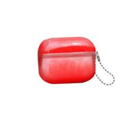 Luminous Quicksand Earphone Case for AirPods 4 TPU Case Fashion Dynamic Fundas Sparkles Cover Brilliant Luxury Headphone