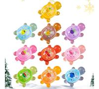 Luminous Resin Turtles, Glow in the Dark Turtles - Glow in the Dark Fruit Turtles Figures Small Turtles | Small Turtles Figures for Desks