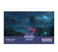 Luminous Serpent Puzzles 1000 Piece Challenge Toy Adults And over 12 Years Old Family Fun Puzzle Educational Challenge Mind Development Home Decoration Gift 70x50cm/1000pcs