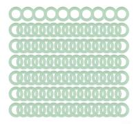 Luminous Silicone Tent Rings 100pcs Glow Night Safety