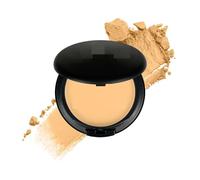 Luminous Silk Compact Powder with Argan Oil - 10g | Oil-Control Matte Pressed Powder | Lightweight & Long-Lasting Compact for Face Makeup (Sand Tan)