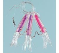 Luminous Squid Rig to 8/0 - 3 Hooks