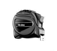 Luminous Stainless Steel Tape Measure with Fluorescent Coating, Waterproof Metric Measuring Tool for Construction and Nighttime Use, Double-Sided(10m*25mm)