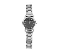 Luminous Steel Strap Quartz Wrist Watch for Men Black Stainless Steel | Precise Movement, Adjustable Strap, Glass Face, Long Time Usage, Comfortable Fit, Black Finish, Male Wear