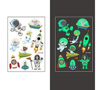 Luminous Stickers Temporary Cute Dinosaur Children's Cartoon Stickers Paddy On The Party Daily Use 12