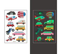 Luminous Stickers Temporary Cute Dinosaur Children's Cartoon Stickers Paddy On The Party Daily Use 12