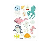 Luminous Stickers Temporary Cute Dinosaur Children's Cartoon Stickers Paddy On The Party Daily Use 29