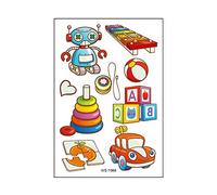 Luminous Stickers Temporary Cute Dinosaur Children's Cartoon Stickers Paddy On The Party Daily Use 29