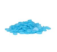 Luminous Stones, Safe Colored Luminous Stones Only Need Light for the Dark Garden (Dark Blue)