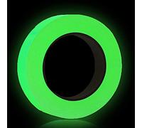 Luminous Tape YUTOU 10m × 15mm Glow in The Dark Tape Self-adhesive Fluorescent Tape Waterproof Luorescent Marking Tape Phosphor Tape Warning Tape for Night Warning, Stage Decoration (Green)