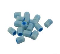 Luminous Tire Valve Caps 4pcs Glow-in-Dark Blue ABS(4pc)