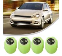 Luminous Tire Valve for 4 Pcs - Glow in the Dark Wheel Stem Cover, Fit Plastic Valve Dust Cap for Car, Bike, Truck, SUV Tires