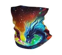 Luminous Twin Dragons Printed Headscarf, Headband, Men'S And Women'S Towel，Multifunctional Sports Mask