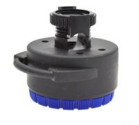 Luminous underwater navigation tool with side window clip and hanging loop for secure attachment to diving equipment and accessories (Black)