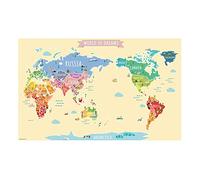 Luminous World Map Wall Sticker, Glow In The Dark World Map Wall Stickers, Educational World Map Luminous Stickers, Removable Bright 3D Wall Arts Decor Perfect for Kids Boys Bedroom Decoration