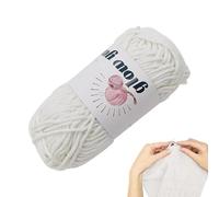 Luminous Yarn, 50m Glow in The Dark Yarn for Crocheting Sewing Knitting Handcraft Arts for Making Clothe Carpet Sweater Hat Scarf Glove Sock, Easter Halloween Christmas Handmake Projects