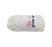 Luminous Yarn Soft Glow Fingering Weight Yarn | Luminous Soft DIY Handcraft Yards Arts Crafts Sewing Knitting Supplies for Scarves Shawls Sweaters Socks Gloves Shoes White