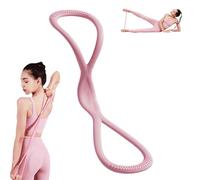 Luminousdo Resistance Bands, Figure 8 Resistance Bands With Handles, Luminous do Fullbody Yoga Pulling Rope, Open Shoulder Elastic for Working Out, Arm, Chest Expander Strap (1, Light)
