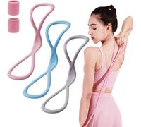 Luminousdo Resistance Bands,Fullbody Yoga Pulling Rope, Resistance Bands for Women Men, Luminous Do Exercise Bands with Handles for Working Out, Arm, Chest Expander Strap (15+25+35 LB A)