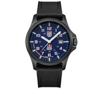 Luminox Atacama Field Red Bull Ampol Racing Men's Watch, 43mm CARBONOX, Blue Dial, Swiss Quartz, Rubber Textile Strap