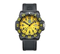 LUMINOX SEA LION X2.2055.1 CARBONOX MEN'S 100M BLACK / YELLOW DIAL 44MM WATCH
