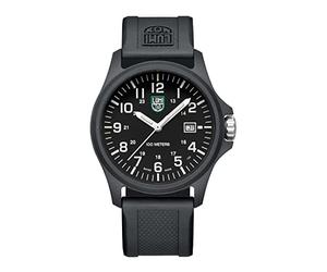 Luminox G Patagonia Carbonox X2.2401 Mens Watch 43 mm - Military Watch in Black Date Function 100m Water Resistant, Black