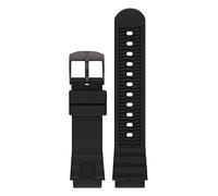 Luminox Leatherback Sea Turtle Series Men's Black Rubber Watch Strap for Leatherback SEA Turtle 0300 Series, Band Width: 19mm, FPX.1901.21B.K, black, 19 mm, Modern