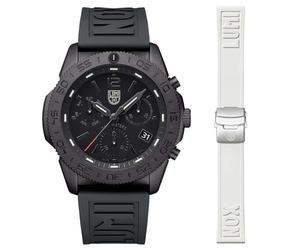 Luminox Men Analog Quartz Watch with Rubber Strap XS.3141.BO.1.Set