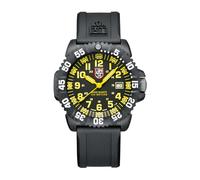 Luminox - Mens Watch - Original Navy SEAL 3050 Series 44 mm - X3.CZ55 - Mens Dive Watch - Swiss Quartz - 200M Water Resistant - Hardened Mineral Crystal - CARBONOX Screw-On Case - Genuine Rubber Strap