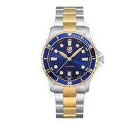 Luminox - Mens Watch - Sport Timer 0940 Series 40 mm - X3.ZI44 - Mens Sport Watch - Swiss Quartz - 100M Water Resistant - Sapphire Crystal Anti-Reflective - Two-Tone Stainless Steel Case - Metal Band