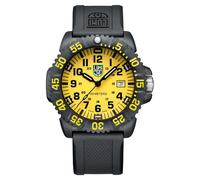 LUMINOX SEA LION X2.2055.1 CARBONOX MEN'S 100M BLACK / YELLOW DIAL 44MM WATCH