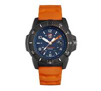Luminox Navy SEAL XS.3603 Mens Watch 45mm - Dive Watch in Orange/Blue Date Function 200m Water Resistant