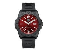 Luminox Pacific Diver Men's Diving Watch 44 mm Stainless Steel - Quartz Analogue 20 Bar, Rubber Strap Black, Red Dial, Date, Luminous Hands XS.3135.B