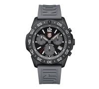 Luminox Pacific Diver Chronograph Watch XS.3148, Grey Strap, 44 mm Case | Analogue watch with Swiss quartz timing, sapphire crystal, continuous night visibility and 200 m water resistance
