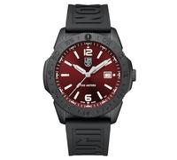 Luminox Pacific Diver Men's Diving Watch 44 mm Stainless Steel - Quartz Analogue 20 Bar, Rubber Strap Black, Red Dial, Date, Luminous Hands XS.3135.B