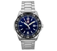 Luminox Pacific Diver XS.3123 Mens Watch 44mm - Military Dive Watch in Silver/Blue Date Function 200m Water Resistant Sapphire Glass