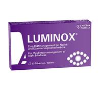 Luminox Vision Supplements | Eye Tablets for Eyesight Improvement with Guarana, Bilberry, Chokeberry, and Ginkgo Biloba Extracts | Best Vitamins for Eyes and Improved Night Time Vision