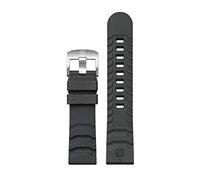 Luminox Watch Strap FP3800.20Q, black/silver, diver